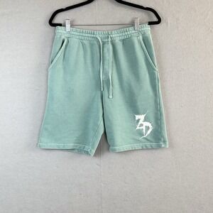 Zed's Dead Official Men's Size Large Shorts Green EDM Music